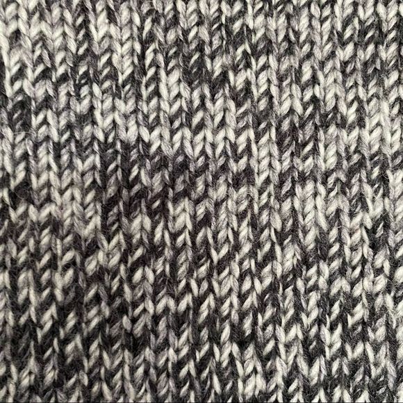 Sarah Spencer acrylic knit cardigan XL black grey - Picture 6 of 8